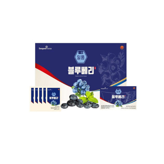 04828 : 일품선물세트(블루베리) : 5/6/5/70ml : PREMIUM BLUEBERRY DRINK GIFT SET