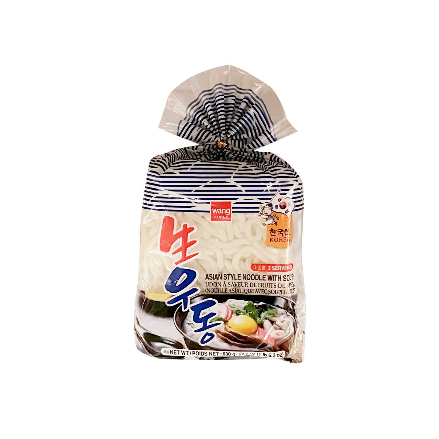 나마 생우동(점보) : 12/3/210g : UDON W/SOUP(JUMBO)