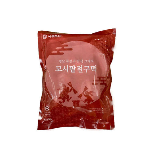 04961 : 시루조아/모시절구떡(팥) : 20/500g : FZN SHOREA LEAF RICE CAKE(RED BEAN )