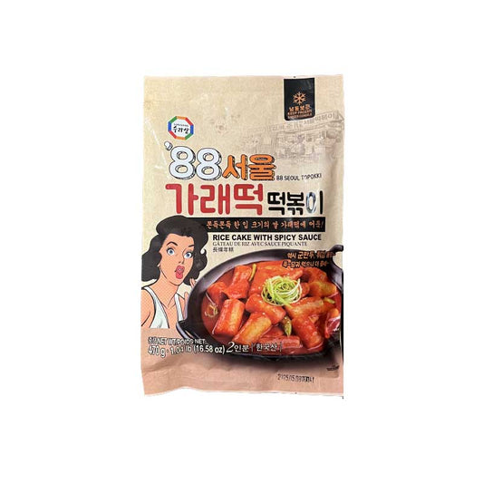 04973 : 88서울 떡볶이(가래떡) : 24/470g : FZN 88SEOUL TTEOKBOKKI(BIG)