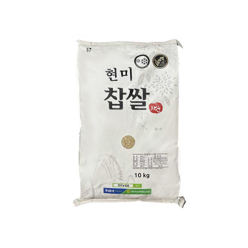 05141 : 현미찹쌀(연무농협) : 22Lbs : KOREAN SWEET BROWN RICE