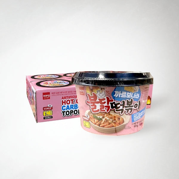 05587 : 불닭맛 떡볶이(까르보볼) : 6/169g : BULDAK TTEOKBOKKI BOWL(CARBO)
