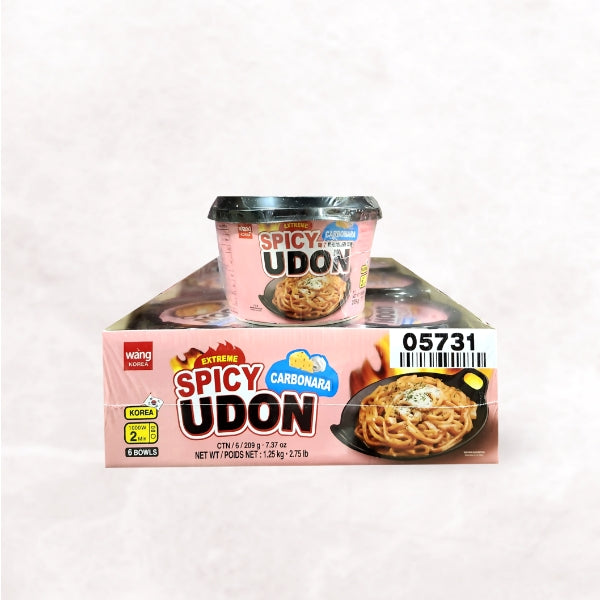 05731 : 매운 볶음우동(까르보나라)(용기) : 6/209g : STIR-FRIED UDON(CARBONARA)