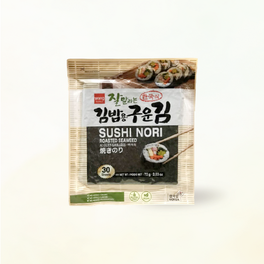 06421 : 잘말리는 김밥용 구운김 : 50/30st : ROASTED LAVER(EASY TO MAKE KIMBAP)