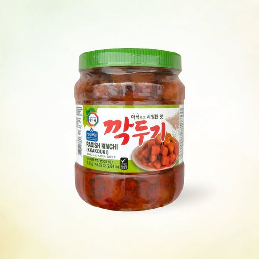 06521 : 깍두기 : 6/1.2kg : RADISH KIMCHI