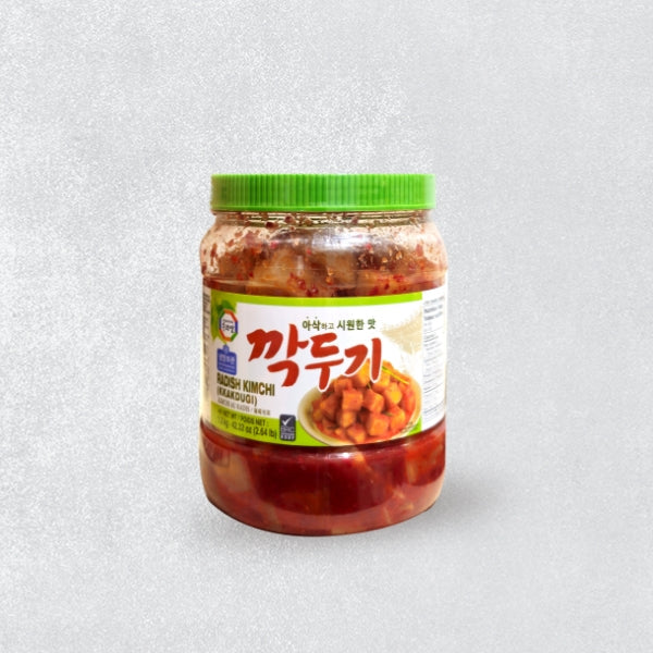 06523 : 깍두기 : 12/600g : RADISH KIMCHI