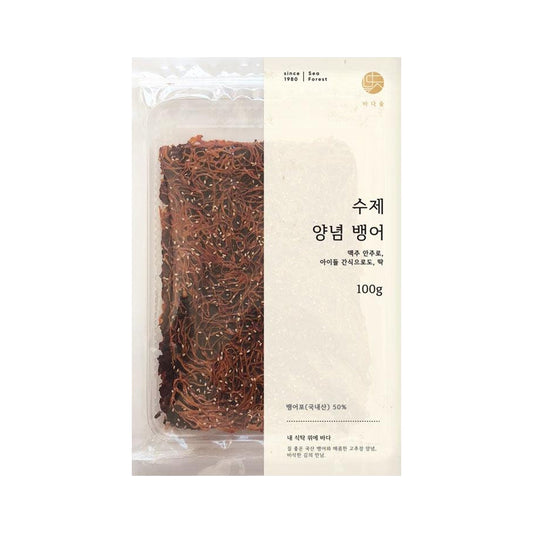 Seosan Seasoned Whitebait 60/100g 양념뱅어포