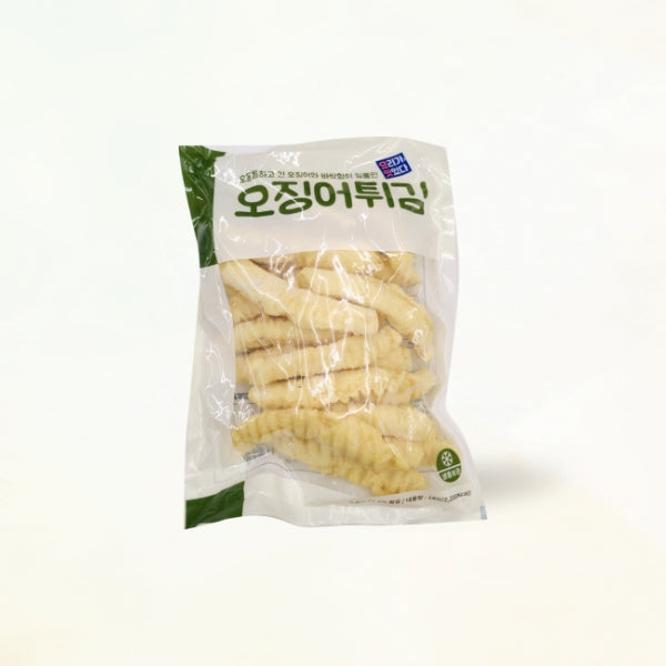 07876 : 오징어튀김 (에프원) : 8/1kg : FZN FRIED CALAMARI