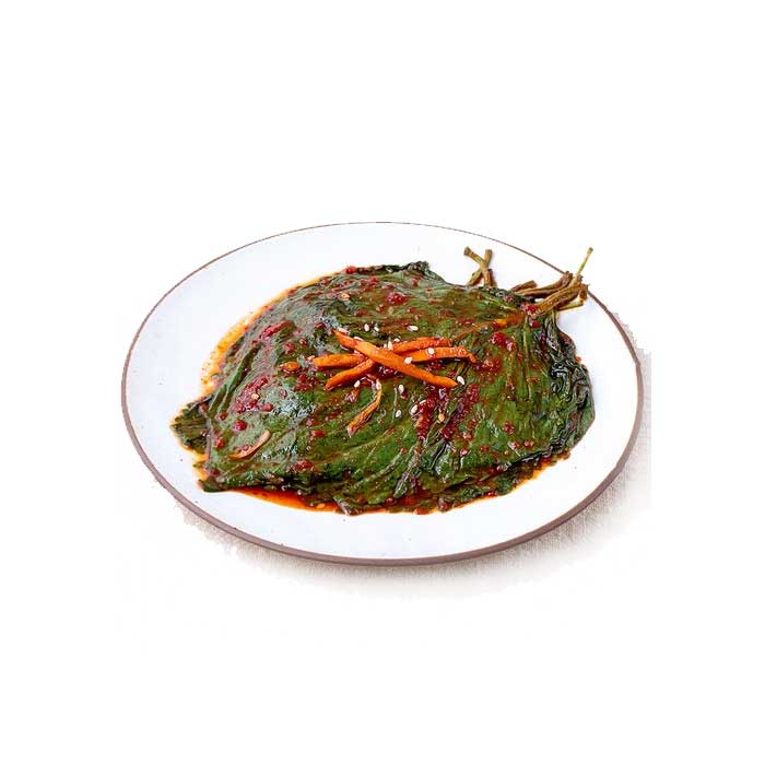 08066 : 반찬단지/양념깻잎 : 10kg : FZN SEASONED PERILLA LEAVES