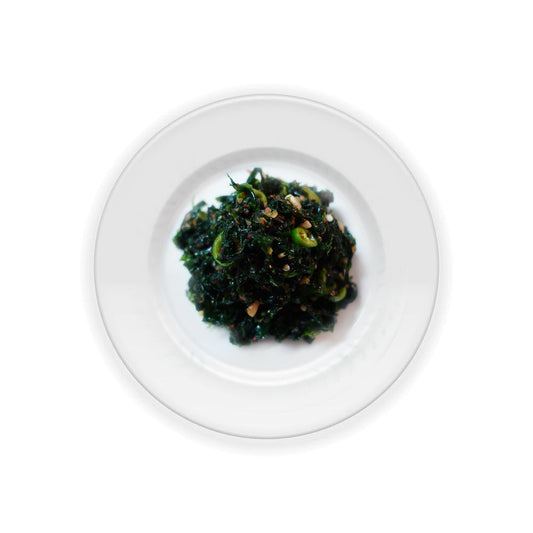 08137 : 파래 무침 벌크 : 2/4kg : FZN SEASONED SEAWEED