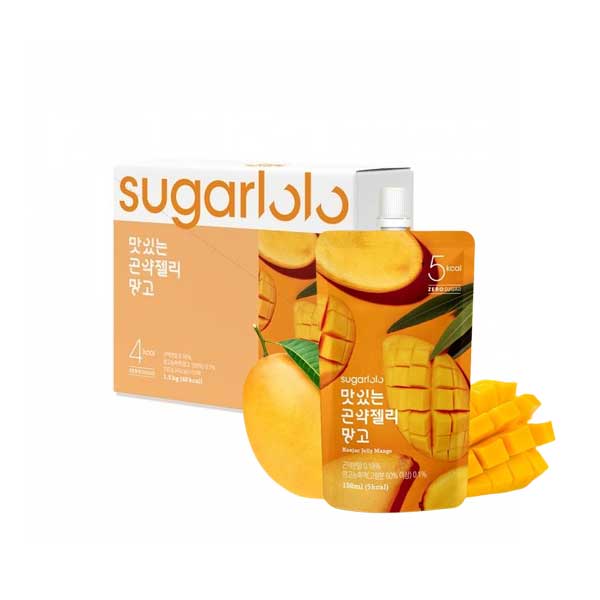 08778 슈가로로 곤약젤리(망고) 4/10/150ml SUGARLOLO KONJAC JELLY(MANGO)