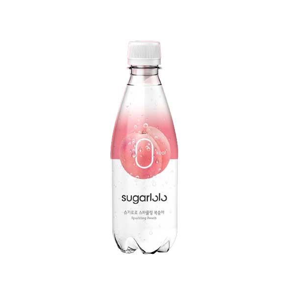 08791 슈가로로 스파클링(복숭아) 4/6/350ml SYUGALOLO SPARKLING(PEACH)