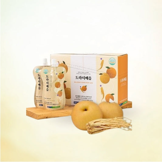 08907 : 도라지배즙  : 3/10/120ml : PEAR & DORAJI JUICE