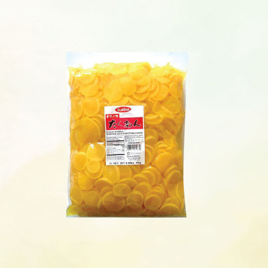 09001 : 스키나 단무지(슬라이스) : 4/4kg : PICKLED RADISH(SLICED)