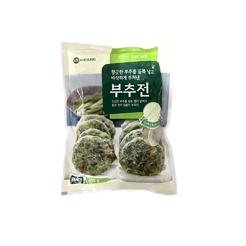 09034 : 개성 부추전 20/450g : FZN CHIVE PANCAKE