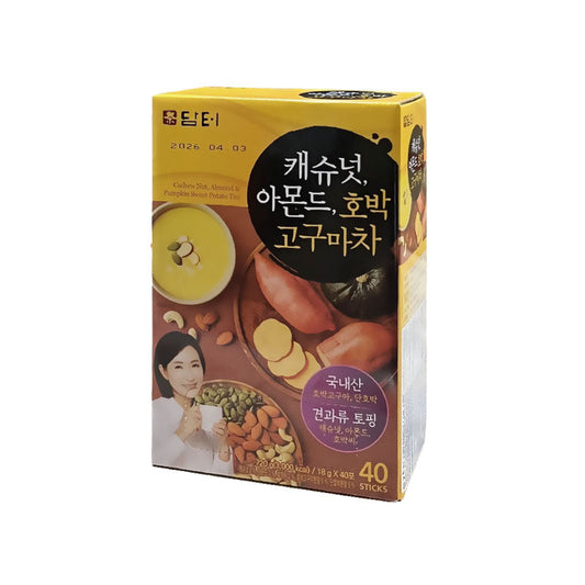 09317 캐슈넛 아몬드 호박 고구마 차 8/40/18g  NUTS TEA(ALMOND PUMPKIN SWEET POTATO)