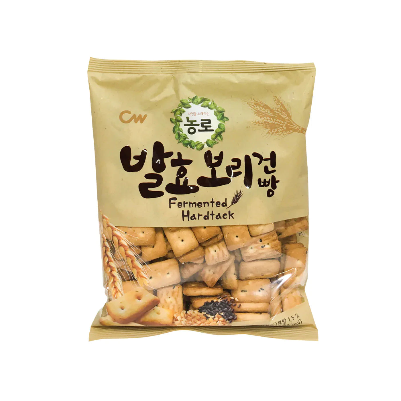 09444 농로발효보리건빵 10/320g CHUNGWOO FERMENT BARLEY CRACKER(BALHYO BORI-GUNPANG)