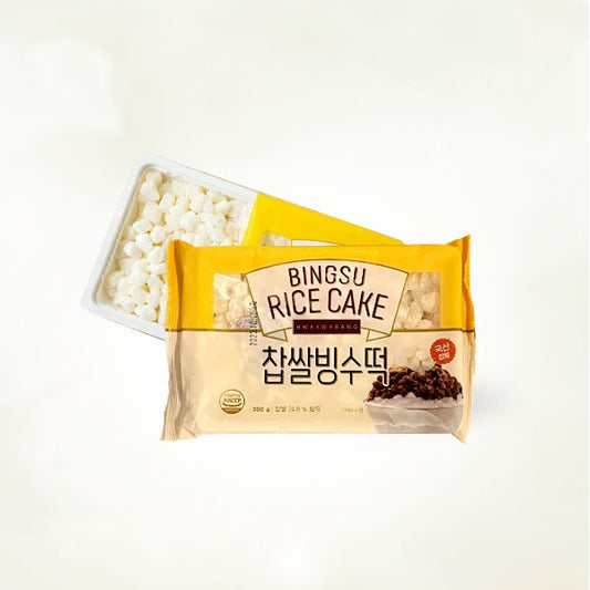 09602 찹쌀 빙수떡 24/300g DAEDOO RICE CAKE TOPPING FOR RED BEAN SHERBET