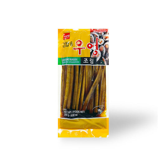 09716 : 김밥용 우엉조림 : 30/250g : SEASONED BURDOCK FOR SUSHI