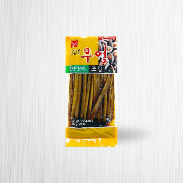09716 : 김밥용 우엉조림 : 30/250g : SEASONED BURDOCK FOR SUSHI