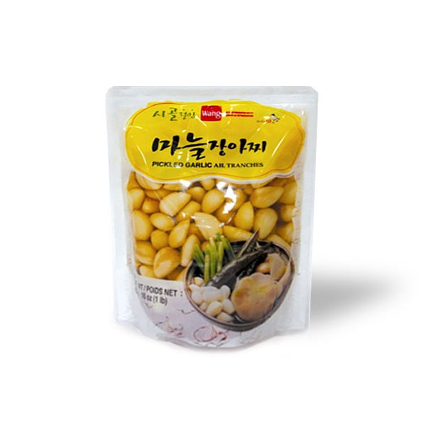 09754 시골 마늘장아찌 24/453g (C)PICKLED GARLIC(PEELED)