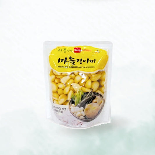 09754 : 시골 마늘장아찌 : 24/453g : PICKLED GARLIC(PEELED)