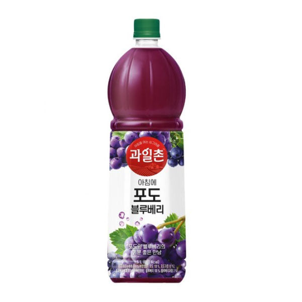 09940 과일촌(포도 블루베리) 12/1.5L FRUIT DRINK(GRAPES & BLUEBERRIES)