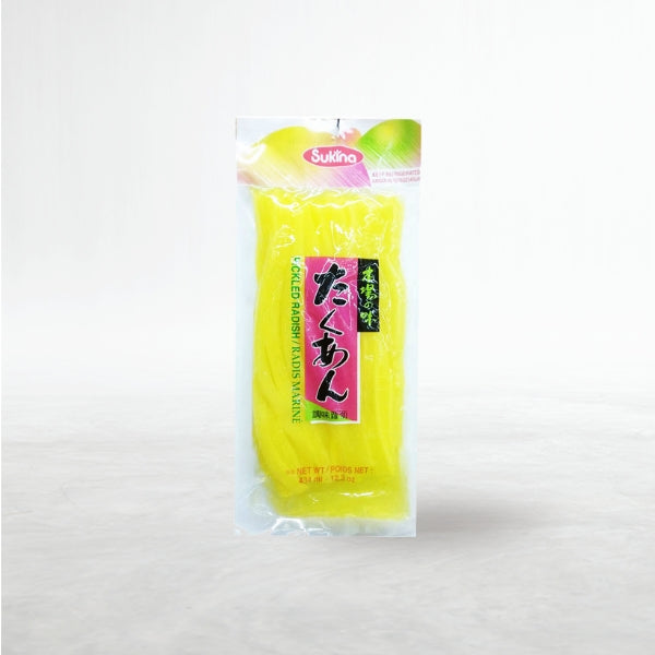 10180 : 스키나 단무지(김밥용) : 30/350g : PICKLED RADISH(FOR SUSHI)