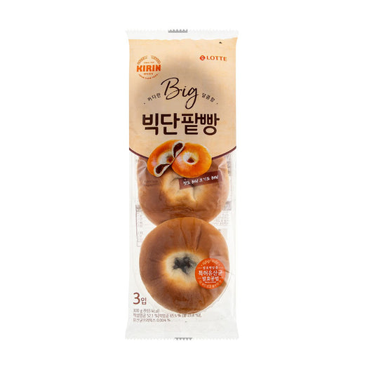 10388 빅 단팥빵 25/300g(3pcs) KIRIN FZN BIG REDBEAN BREAD