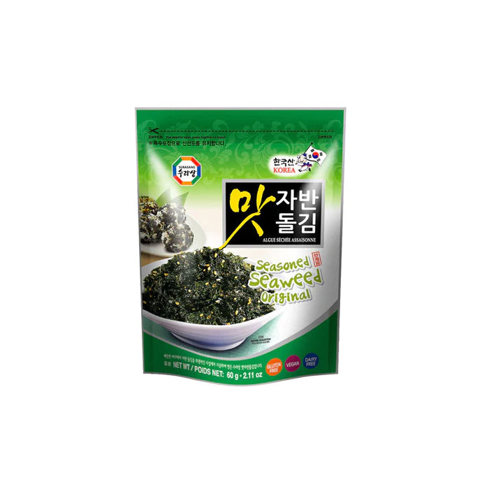 10591 : 맛자반돌김(오리지널) : 20/60g : SEAWEED FLAKE FOR RICE