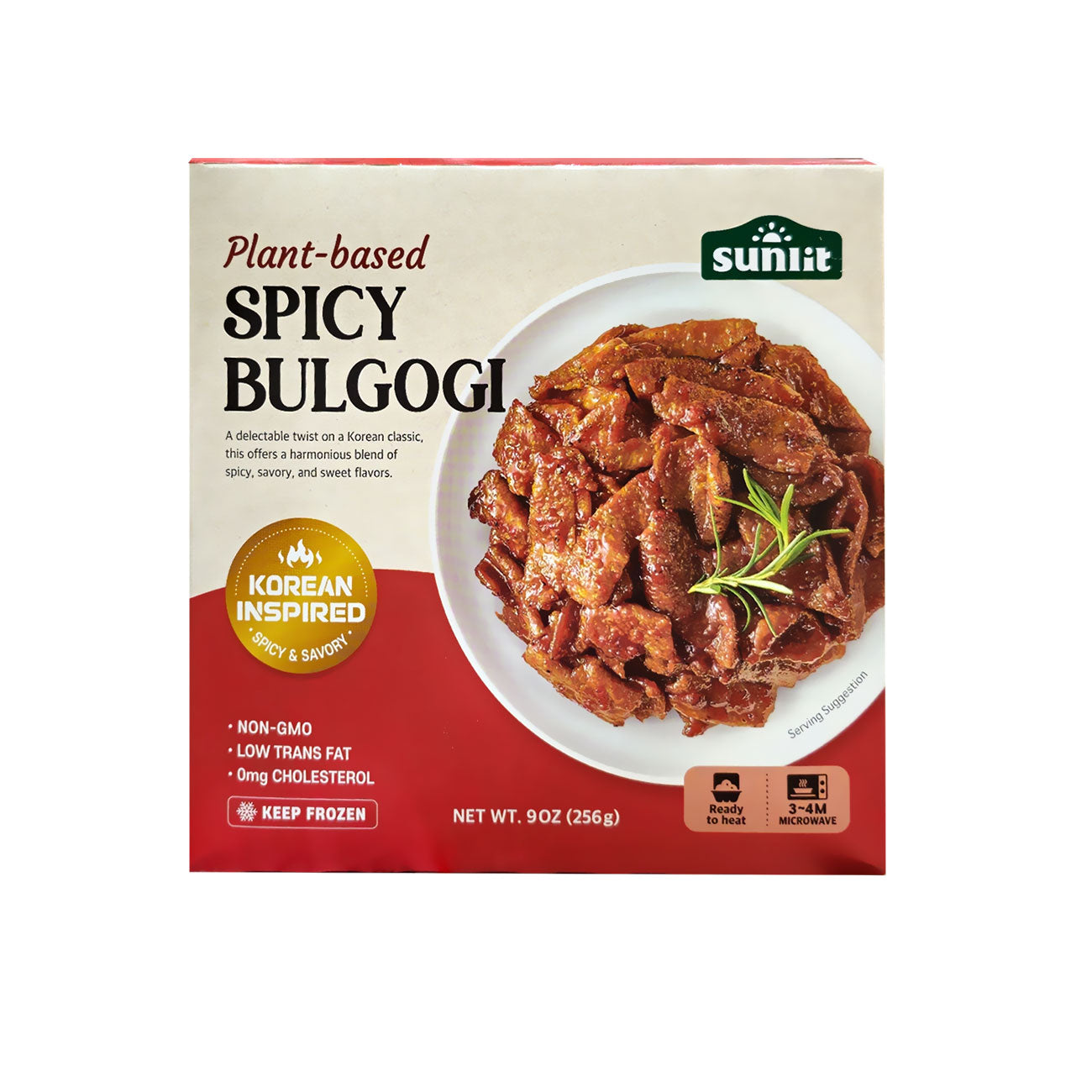 10708 : 플랜트베이스(매운 불고기) : 6/256g : FZN PLANT-BASED(SPICY BULGOGI)