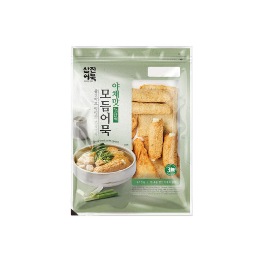 10915 : 모듬어묵(야채맛) : 15/924g : FZN FISH CAKE SOUP(VEGGIE)