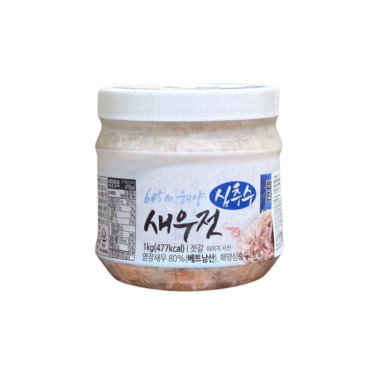 11349 해양심층수 새우젓 (반찬단지) 6/1kg FZN SALTED SHRIMP