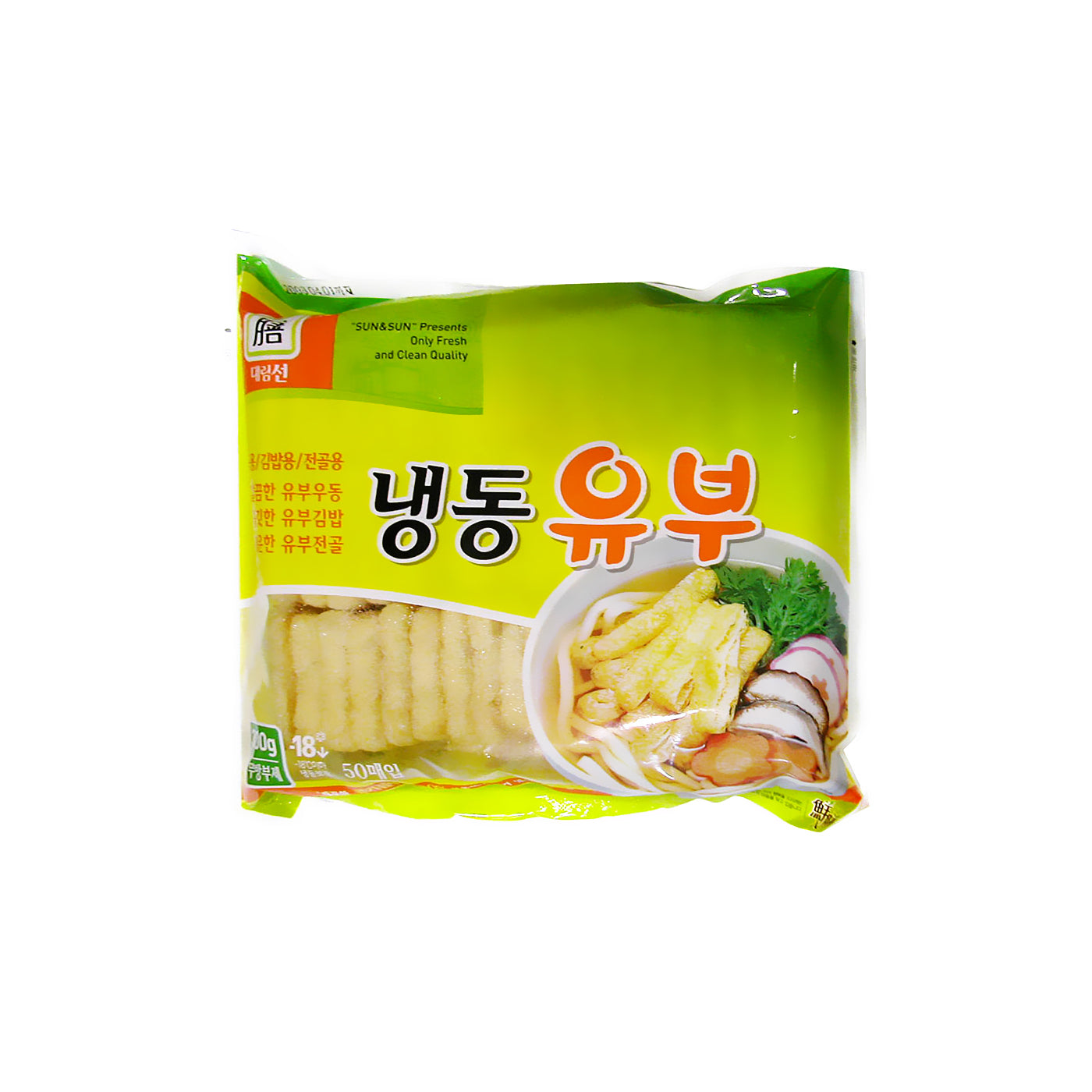 11594 : 냉동유부 8/300g : FZN FRIED SOYBEAN CURD