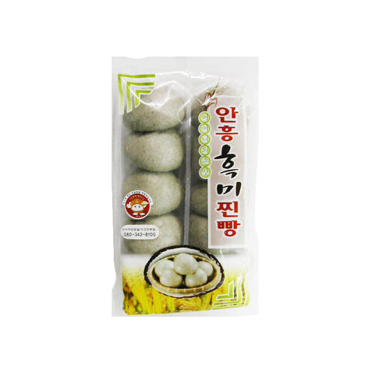 Fzn Anhung Steamed Bun(Black Rice) 15/500g(10p) 안흥흑미찐빵