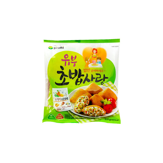 12135 초밥사랑(조미유부) 15/320g SINMI FZN FRIED BEAN CURD