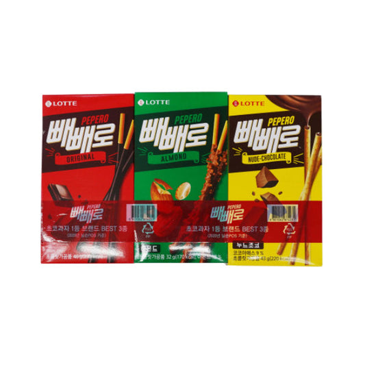 13861 : 빼빼로(3번들) : 15/123g : PEPERO (3 BUNDLE)