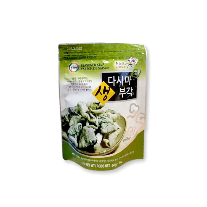 13955 : 생다시마 부각 : 20/56g : DRIED KELP SNACK