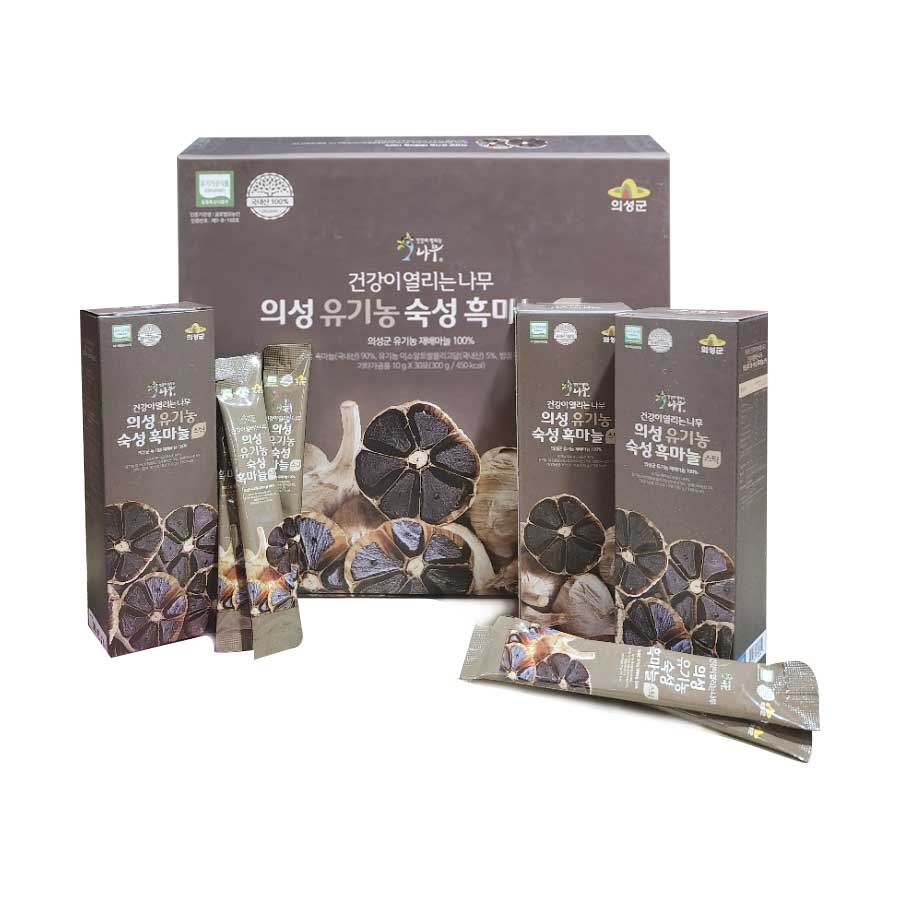 13979 : 의성 유기농 흑마늘스틱 : 17/30/10g : BLACK GARLIC STICK (ORGANIC)