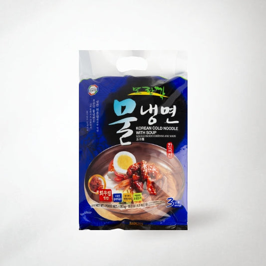 14268 : 모란각/물냉면(명태식혜+초절임무) : 6/1.95kg : FZN SEAFOOD COLD NOODLE SOUP