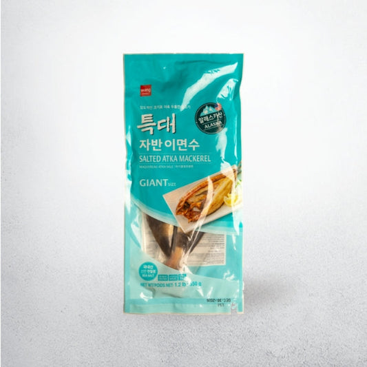 14305 : 자반이면수 (특대) 12/550g : FZN SALTED ATKA MACKEREL (XL)