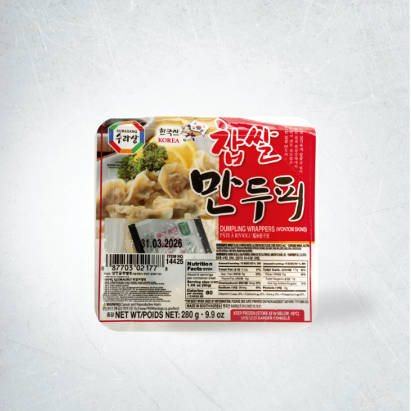 14425 : 찹쌀 만두피 : 24/280g : FZN MANDU WRAPPERS