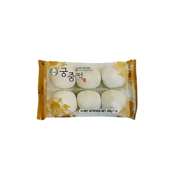 14896 찹쌀떡(궁중떡) 24/200g FZN SWEET RICE CAKE(GOONGJOONG)