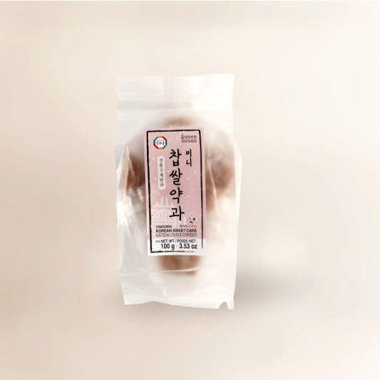 15139  : 찹쌀 미니약과  : 50/100g  : FZN SWEET CAKE(MINI YAKGWA)