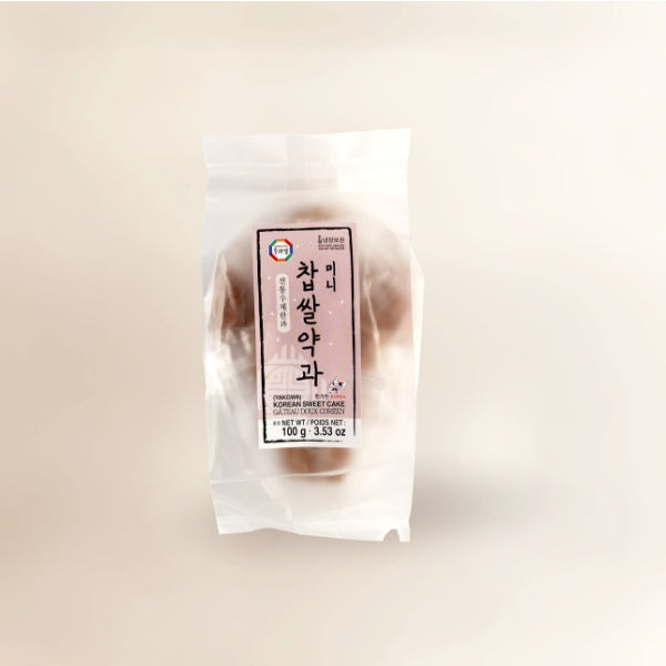 15139  : 찹쌀 미니약과  : 50/100g  : FZN SWEET CAKE(MINI YAKGWA)