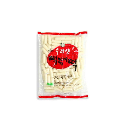 15626 : 수라상 떡볶이떡 : 12/2Lbs : TEOKBOKKI RICE CAKE