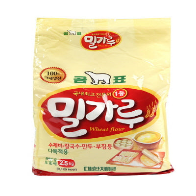 15979 밀가루(곰표) 6/2.5kg GOMPYO WHEAT FLOUR