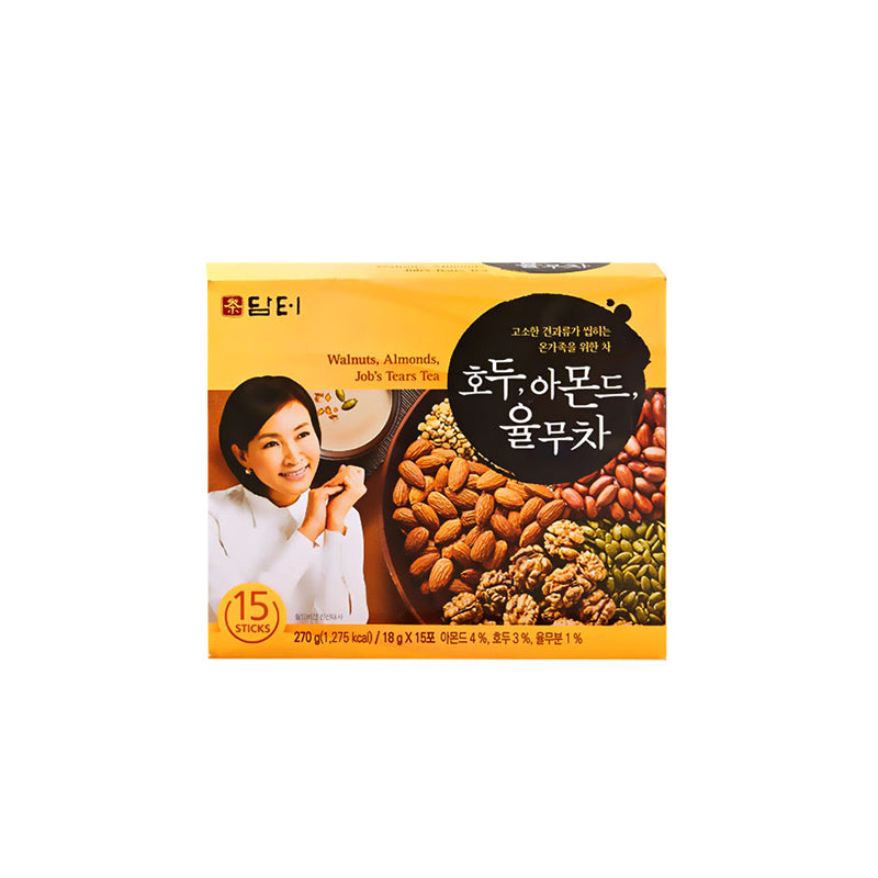16198 : 호두아몬드율무차 : 20/15t/18g : WALNUT ALMOND & JOB'S TEARS