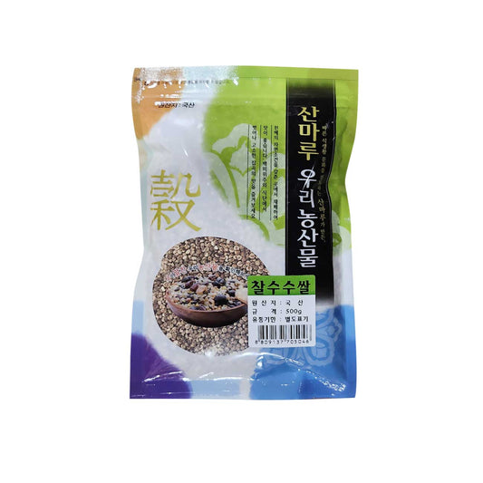 16384 : 산마루/찰수수쌀 : 20/500g : HUILED GLUTINOUS INDIAN MILLET