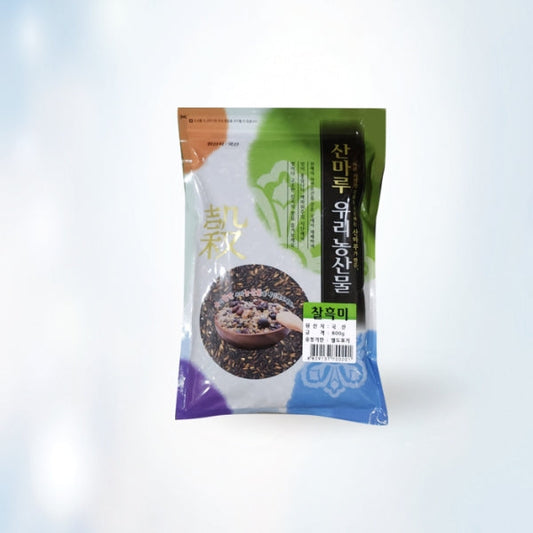 16532 : 산마루/찰흑미 : 15/800g : SWEET BLACK RICE